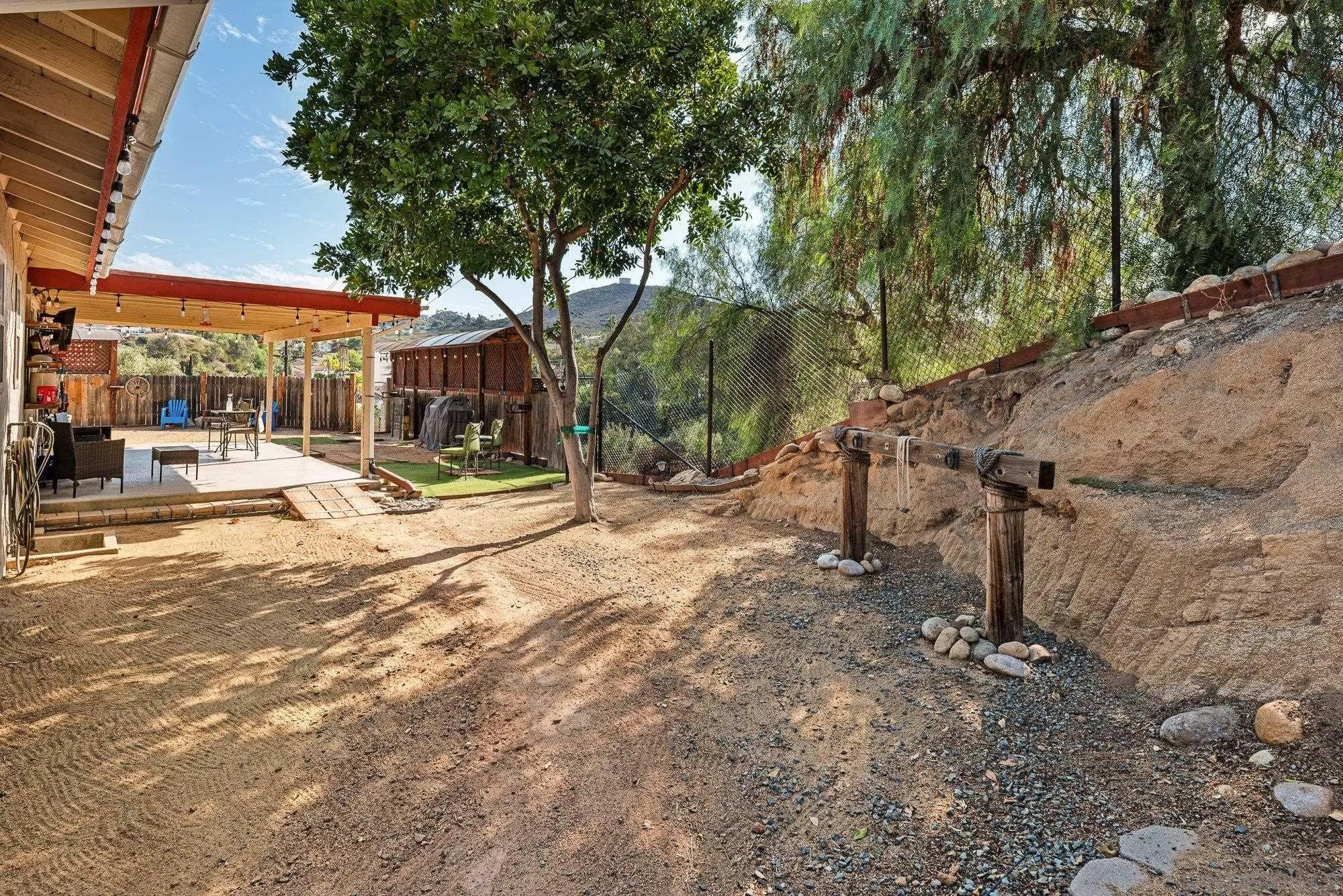 8944 Bower Lane Lakeside, CA 92040 - Photo 30 of 40 a view of outdoor space with seating area