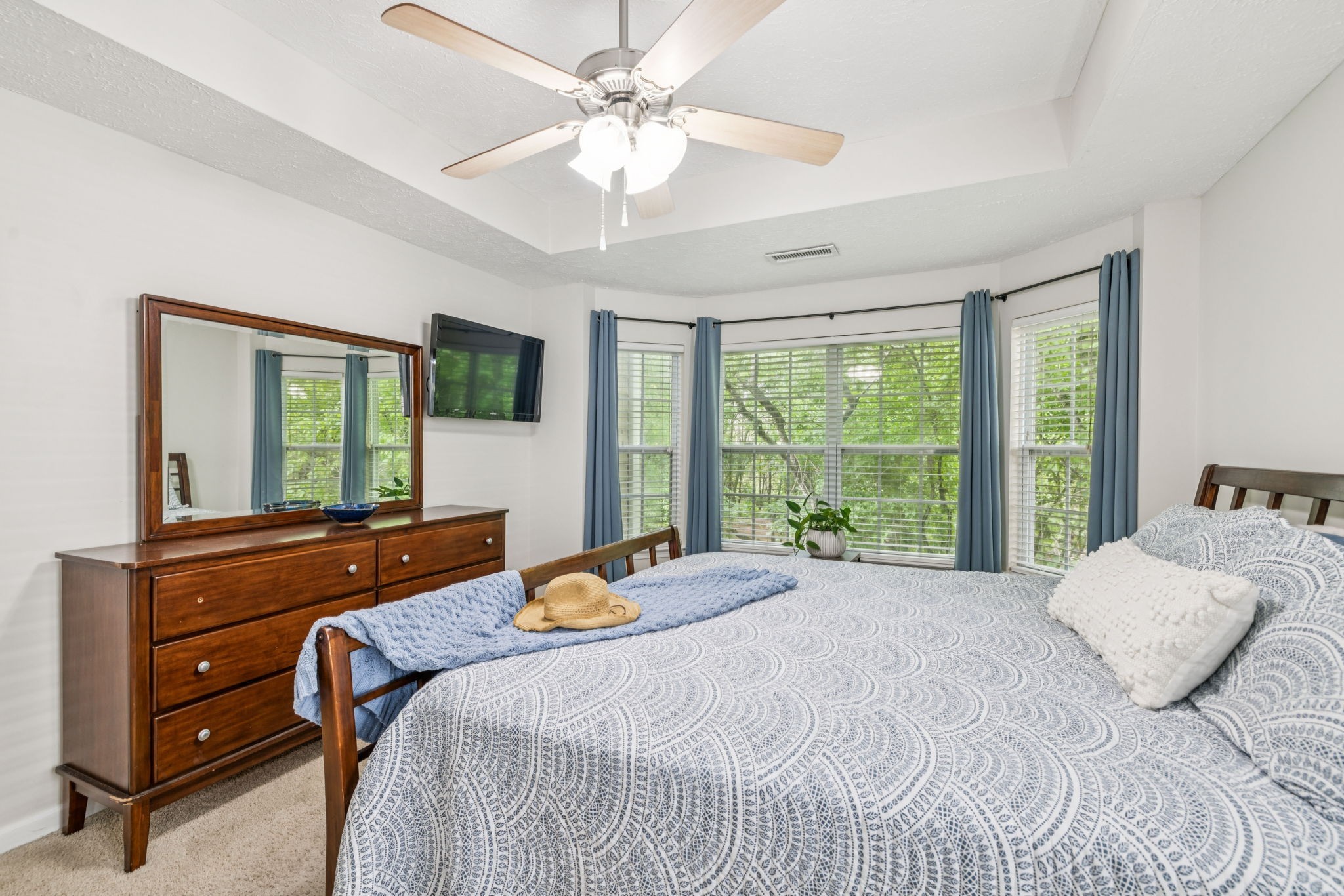 1443 Bern Drive Spring Hill, TN 37174 - Photo 34 of 64 a bedroom with a bed and a large window