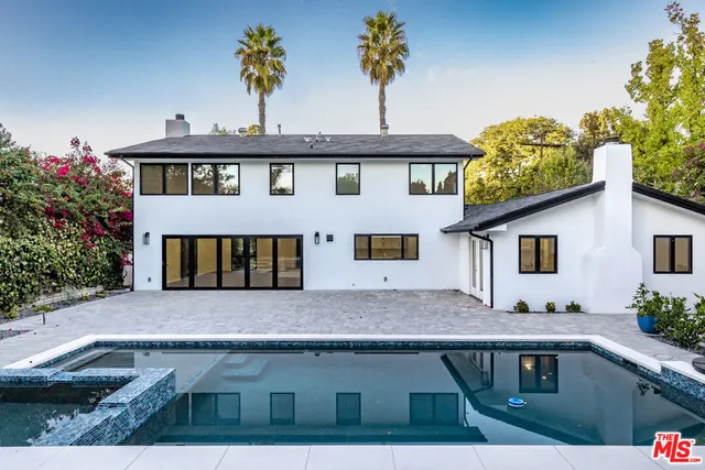 a aerial view of a house