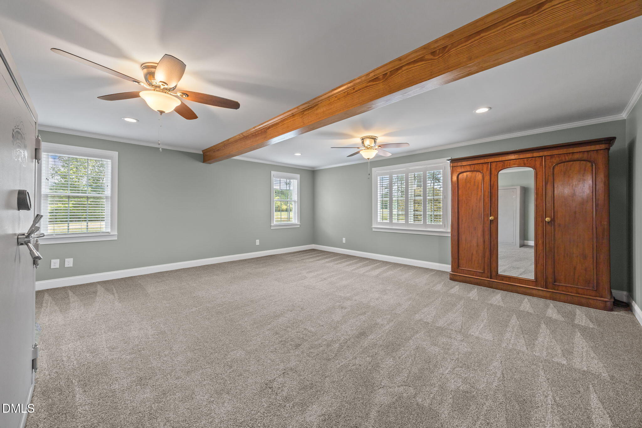 3611 Chewning Road Oxford, NC 27565 - Photo 7 of 45 a view of a livingroom with a ceiling fan and window