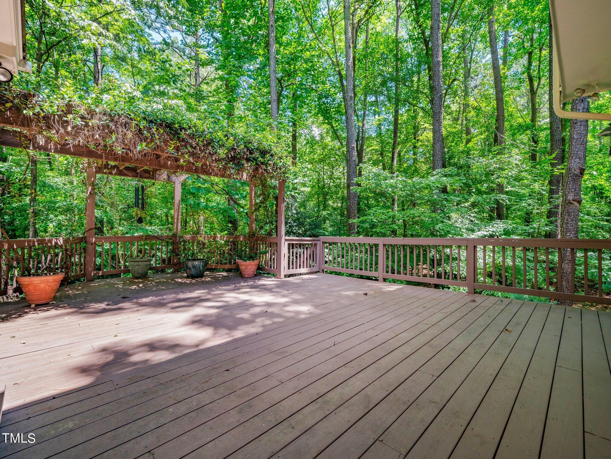 2900 Kenwick Court Raleigh, NC 27613 - Photo 30 of 34 Expansive deck