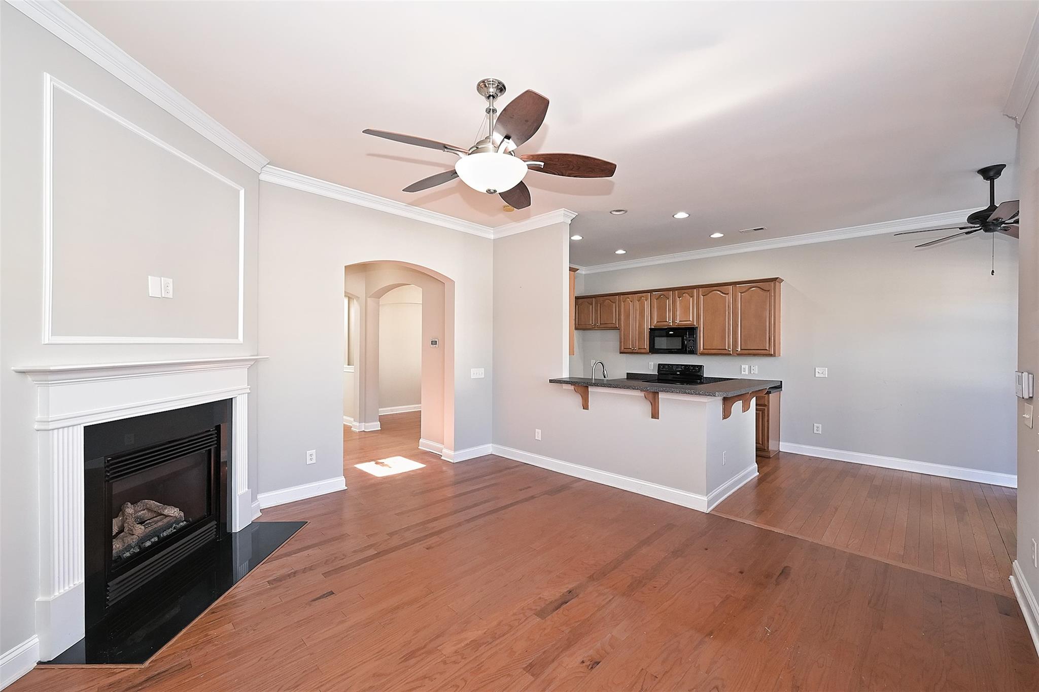 10725 Serape Road Charlotte, NC 28277 - Photo 9 of 30 a view of kitchen with stove refrigerator and microwave