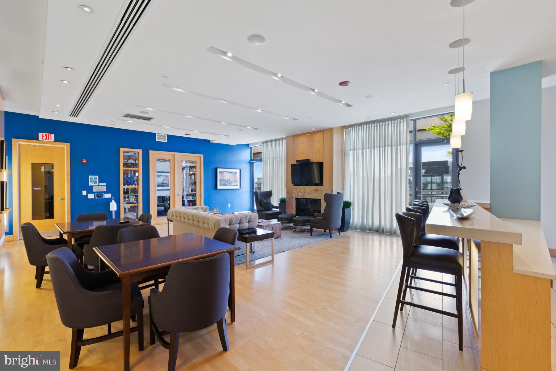 475 K Street Northwest, Unit 1102 Washington, DC 20001 - Photo 24 of 39 Community penthouse party room