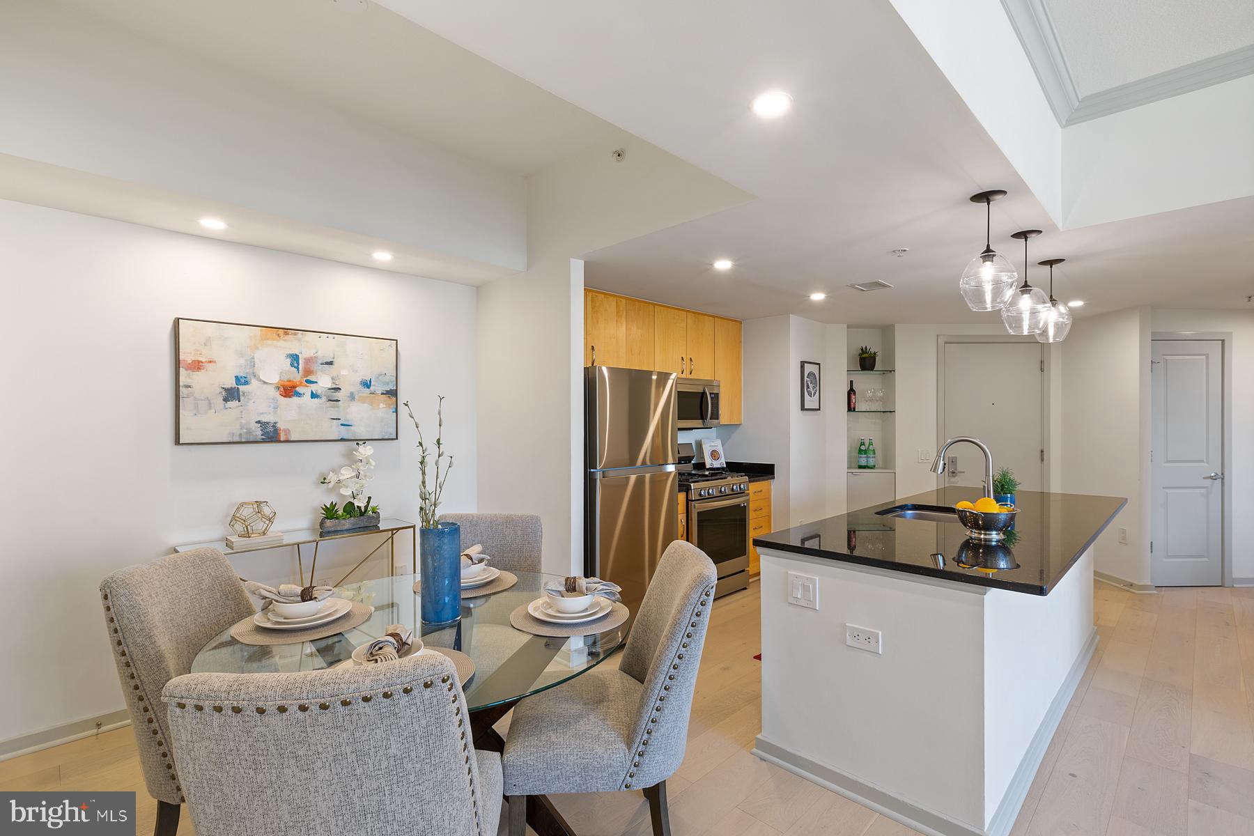 475 K Street Northwest, Unit 1102 Washington, DC 20001 - Photo 4 of 39 Upgraded lighting