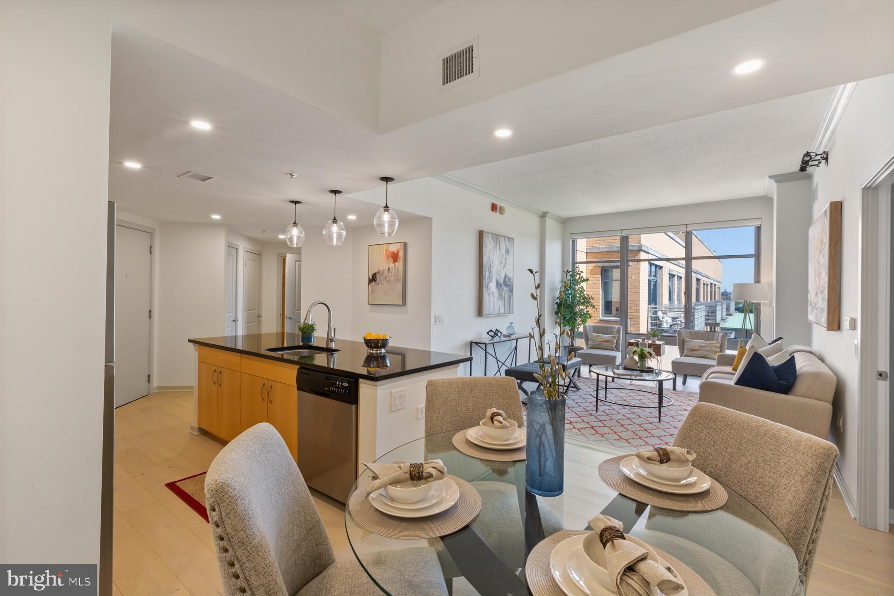 475 K Street Northwest, Unit 1102 Washington, DC 20001 - Photo 39 of 39 Open floor plan