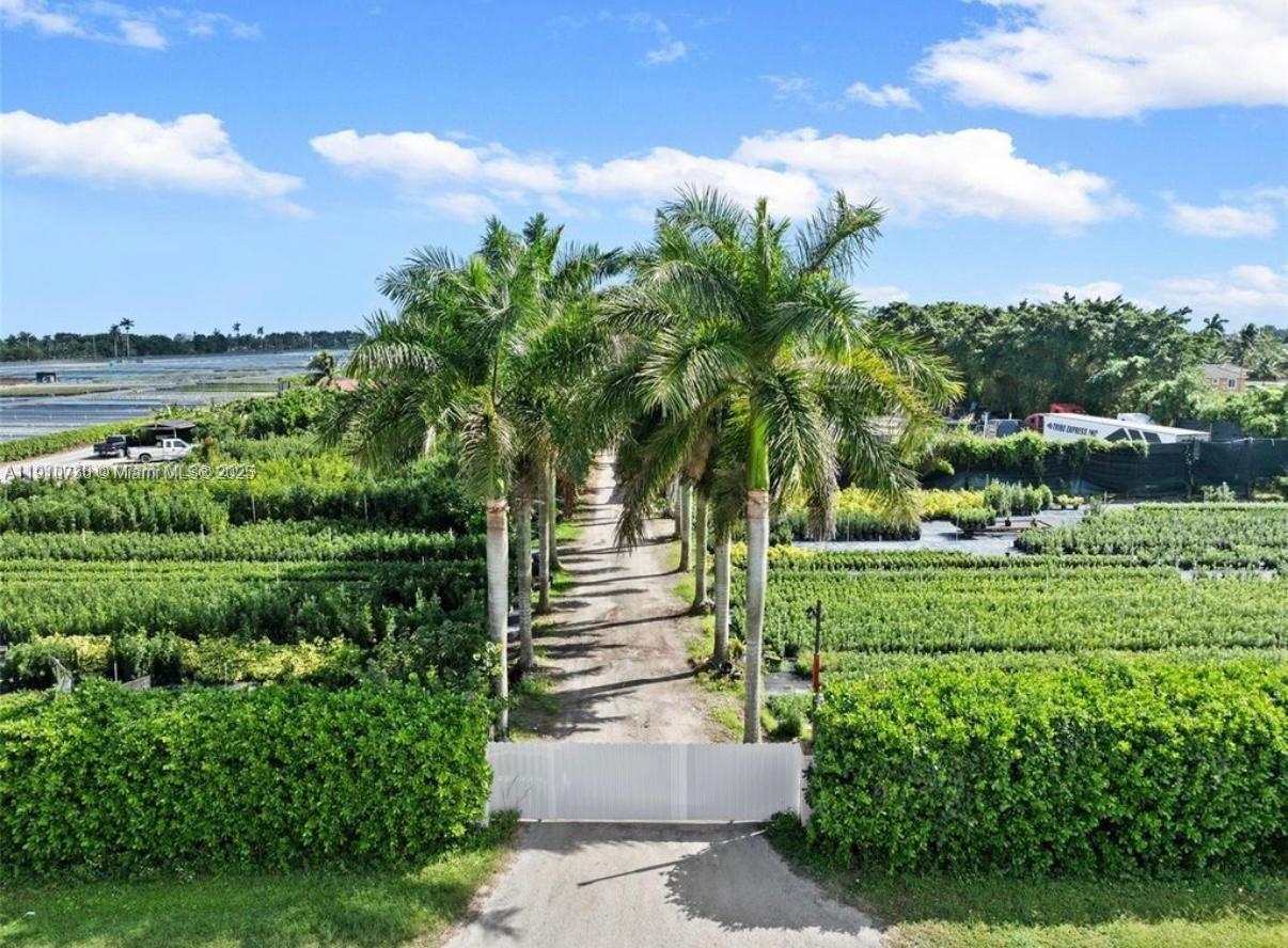 20235 Southwest 172nd Avenue Miami, FL 33187 - Photo 3 of 30 a view of a garden with an trees