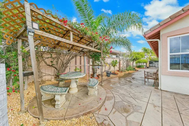 a view of outdoor space yard deck and patio