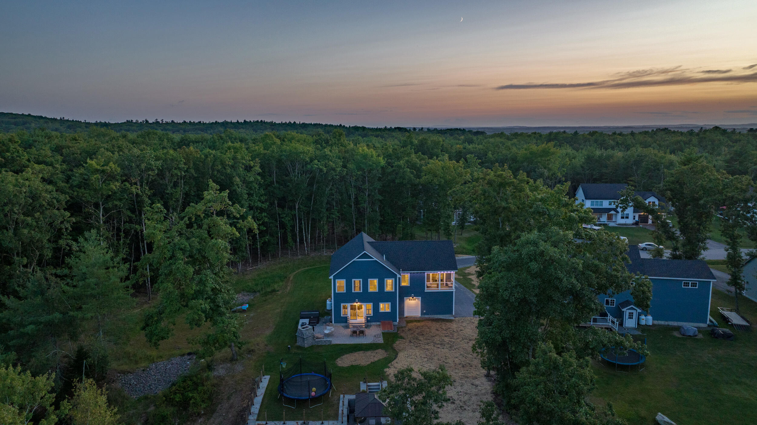 42 Leonards Way Windham, ME 04062 - Photo 58 of 67 42 leonards way twilight-8
