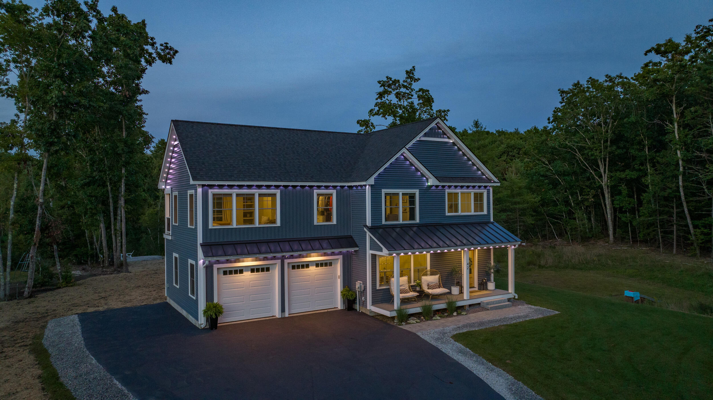42 Leonards Way Windham, ME 04062 - Photo 61 of 67 42 leonards way twilight-9