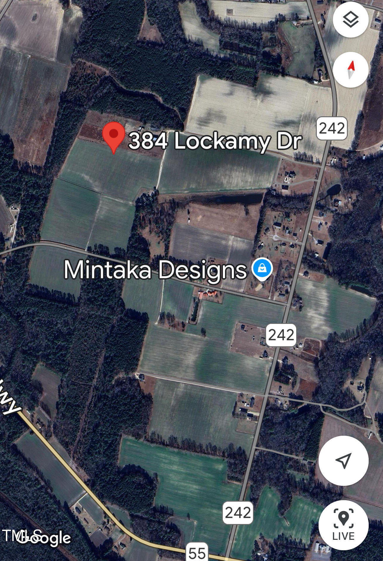 a front view of a retail shop