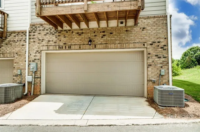 a view of a door of the house