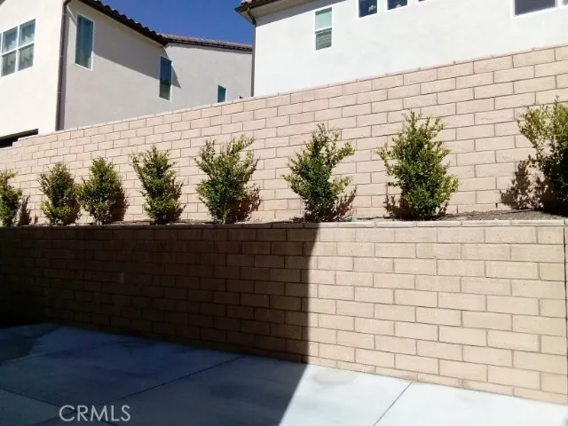 a view of a wooden door