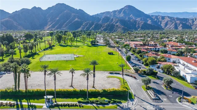 a green field with lots of green space