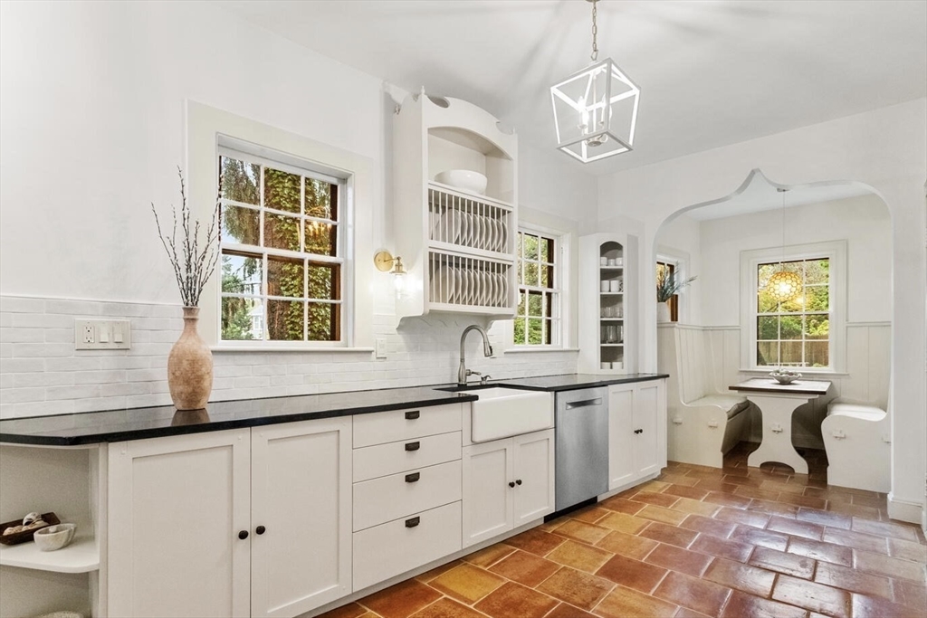 33 Waldron Street Marblehead, MA 01945 - Photo 15 of 42 a kitchen with a sink and cabinets