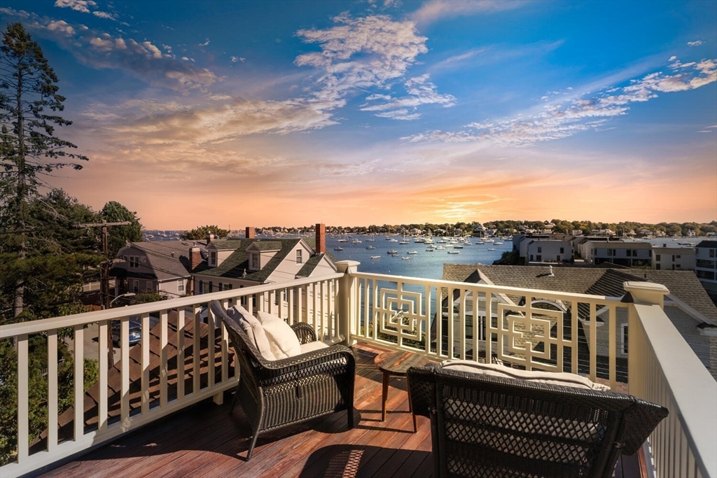 33 Waldron Street Marblehead, MA 01945 - Photo 32 of 42 a view of a balcony with a couches