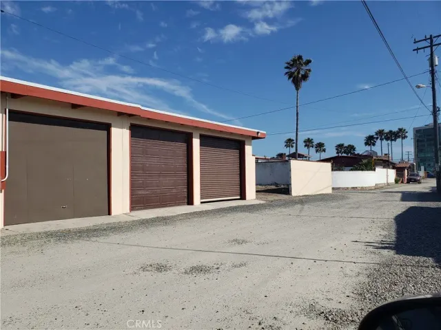 a view of a house with a patio