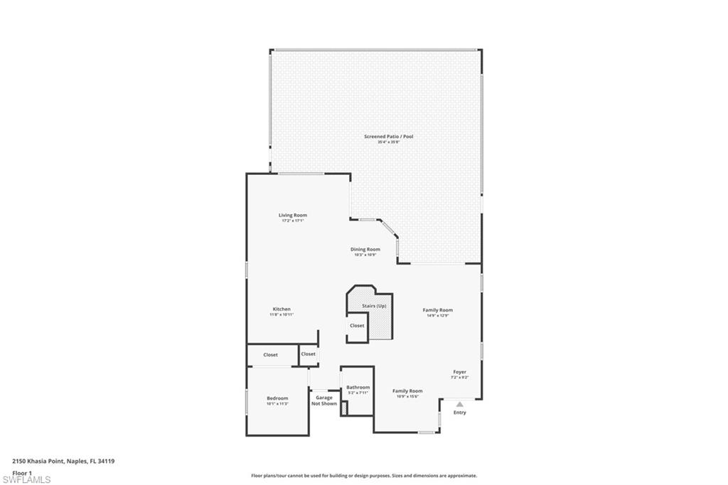 2150 Khasia Point Naples, FL 34119 - Photo 41 of 42 a picture of floor plan
