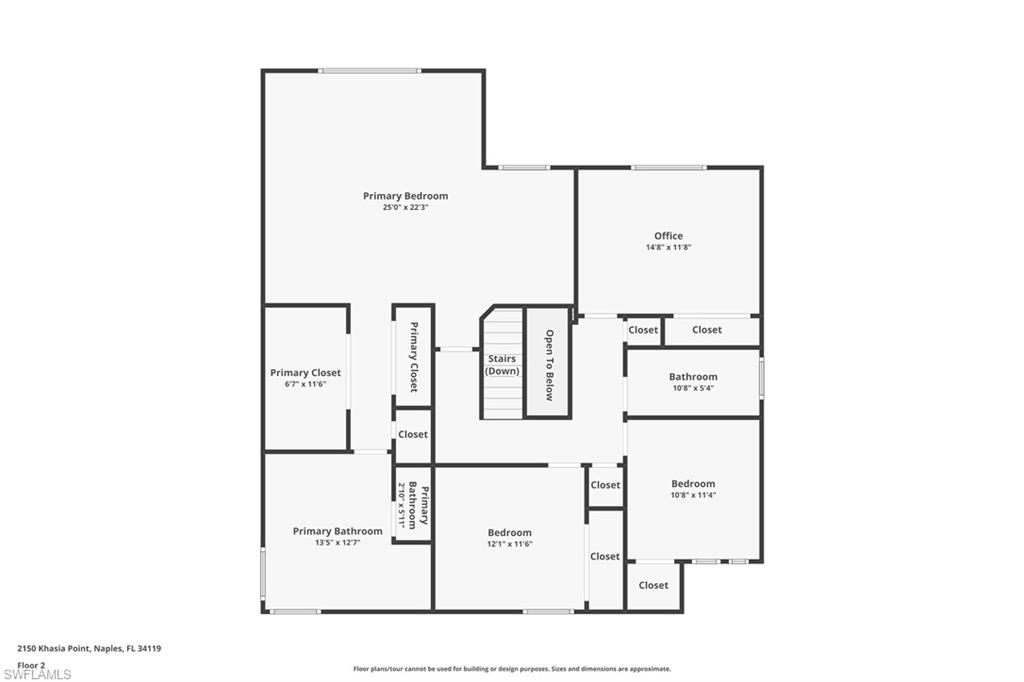 2150 Khasia Point Naples, FL 34119 - Photo 42 of 42 a picture of a floor plan