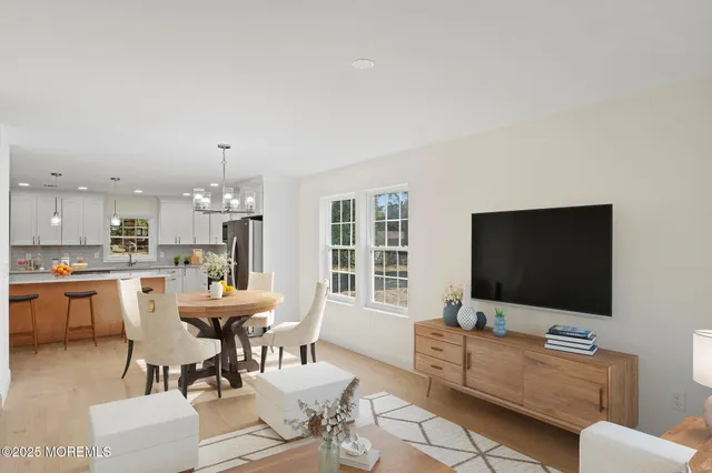 a view interior of a house and kitchen view