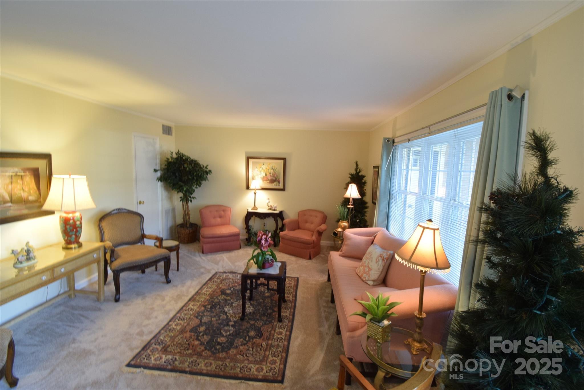 623 South New Hope Road, Unit 13 Gastonia, NC 28054 - Photo 3 of 30 a living room with furniture and a fireplace