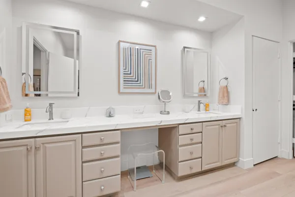 wooden floor in an empty room