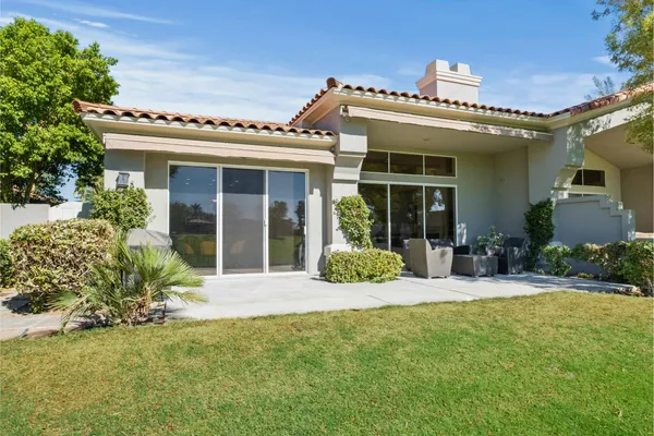 a big yard with lots of green space
