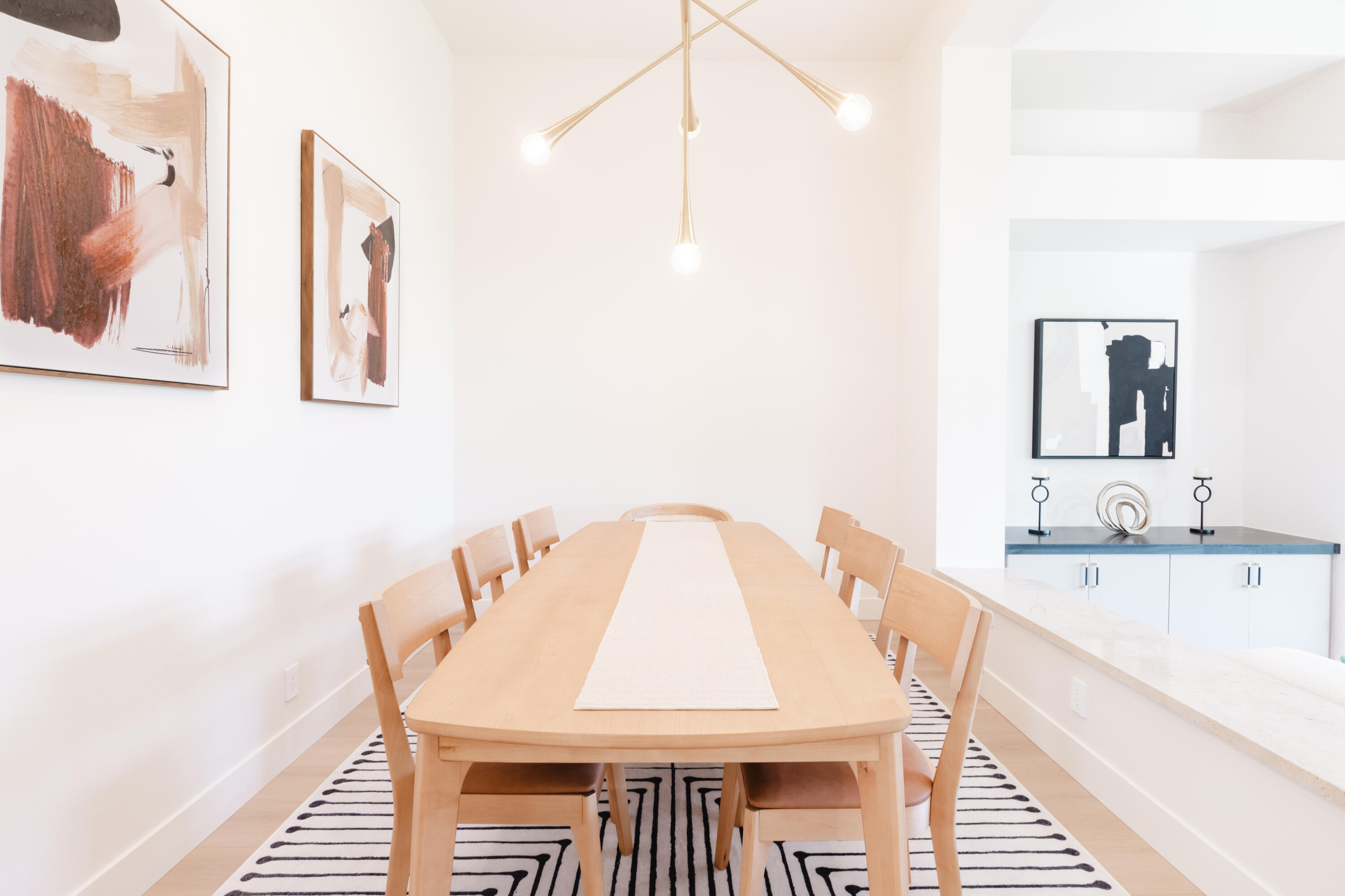 781 Box Canyon Trail Palm Desert, CA 92211 - Photo 10 of 31 a view of a dining room with furniture and wooden floor