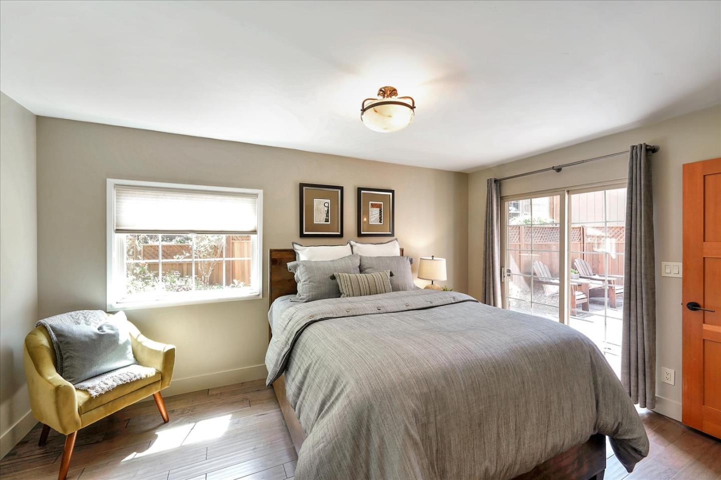 77 Forest Road Mount Hermon, CA 95041 - Photo 24 of 46 a bedroom with a bed and a window