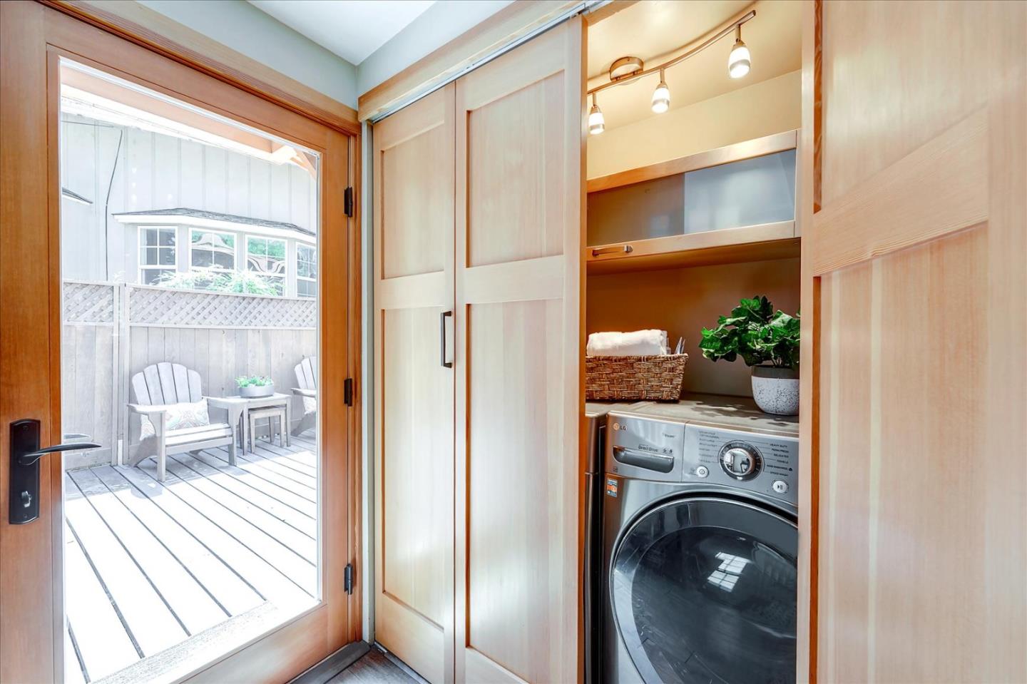 77 Forest Road Mount Hermon, CA 95041 - Photo 38 of 46 a view of living room washer and dryer