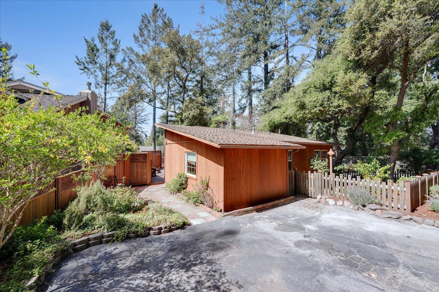 77 Forest Road Mount Hermon, CA 95041 - Photo 46 of 46 a view of a backyard