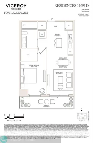 $730,000 | 505 Northeast 2nd Street, Unit 14D, Fort Lauderdale, FL 33301