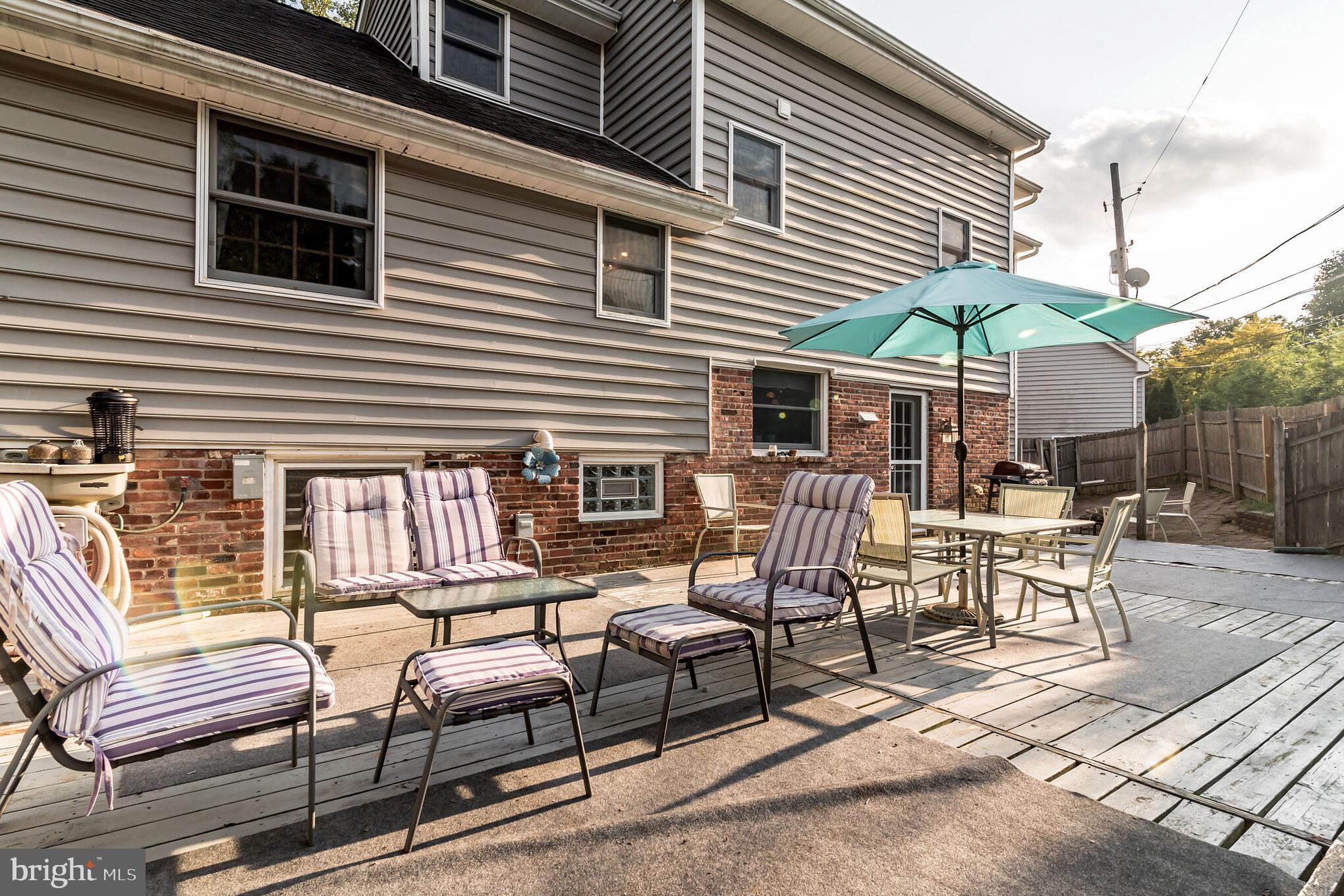 112 Valley Forge Terrace Wayne, PA 19087 - Photo 24 of 28 Backyard Deck