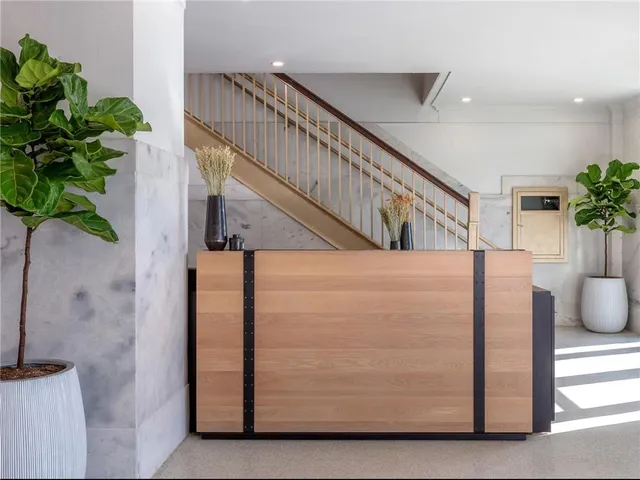 a view of entryway and hall