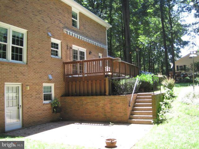 5108 Gunpowder Road Fairfax, VA 22030 - Photo 6 of 16 View of patio and deck