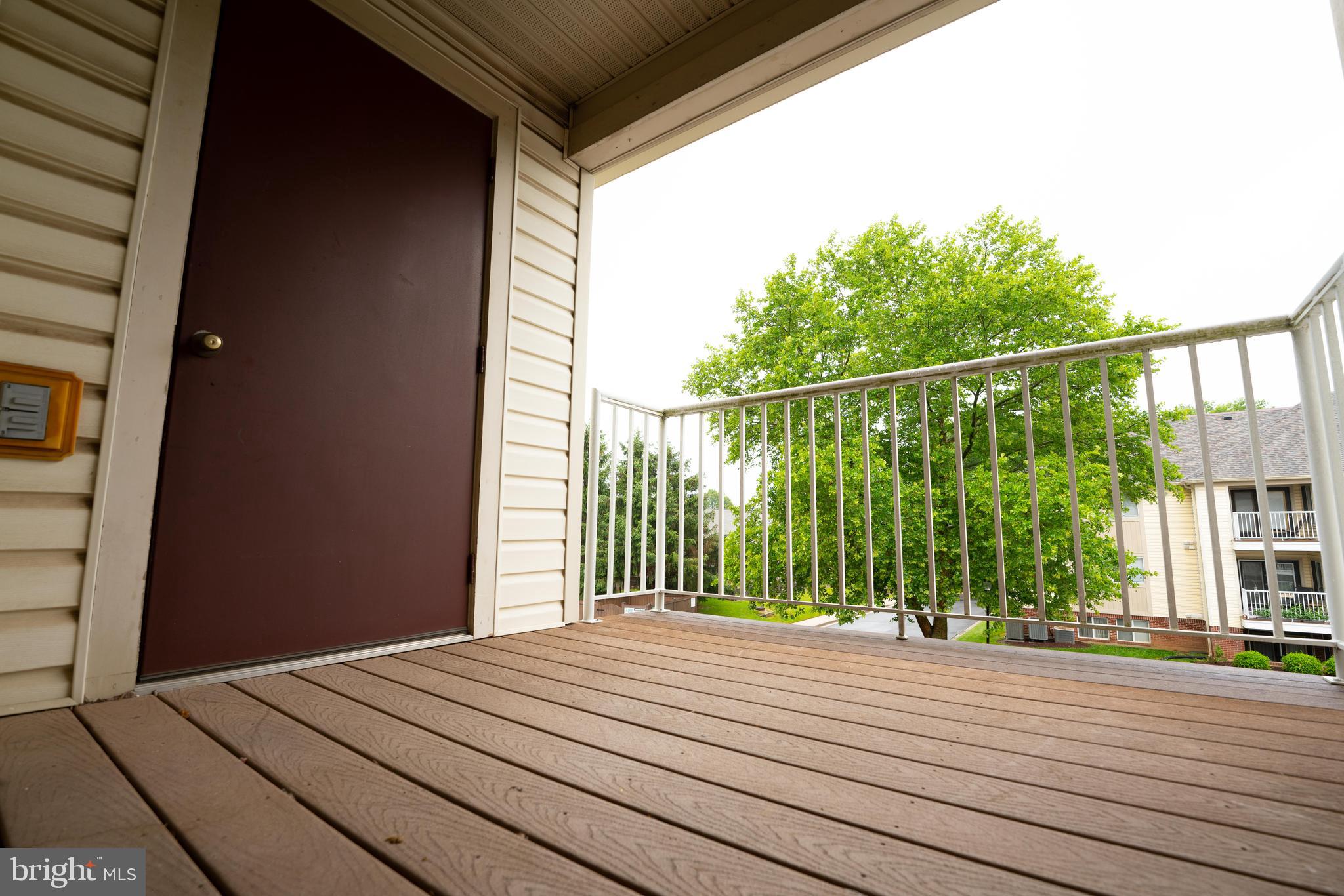 2108 Whitehall Road, Unit 2D Frederick, MD 21702 - Photo 30 of 32 balcony with outdoor storage room