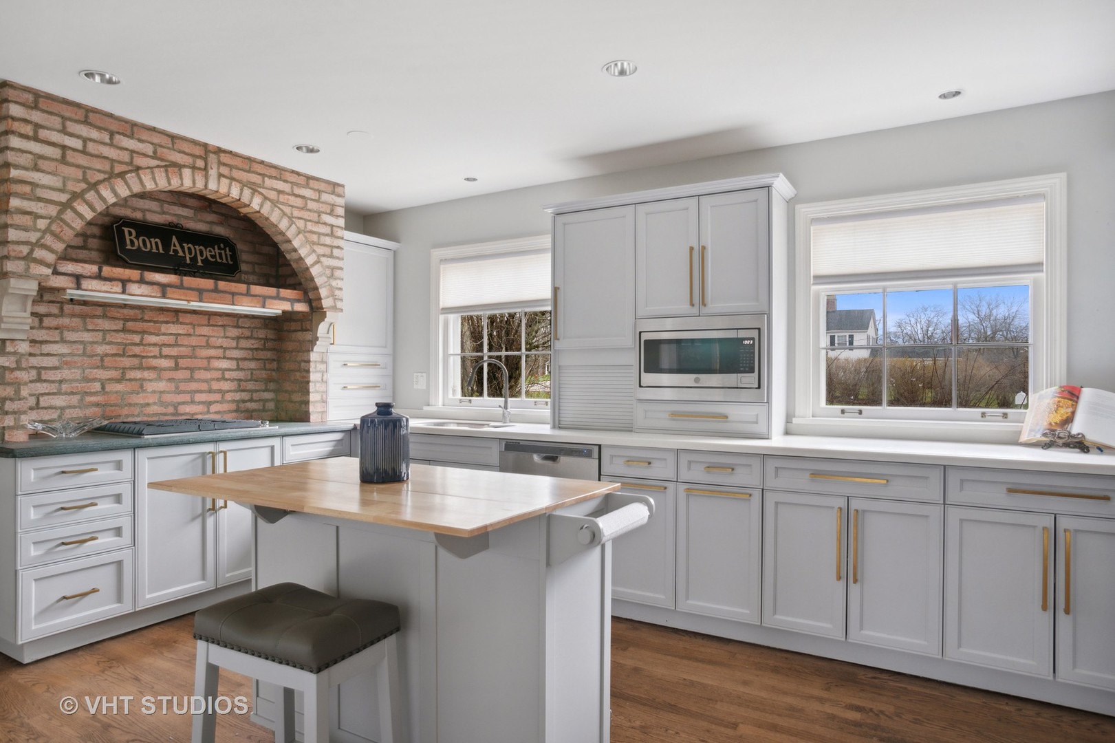 2110 Middlefork Road Northfield, IL 60093 - Photo 11 of 34 a kitchen with a sink cabinets and window