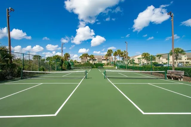 a view of a tennis court