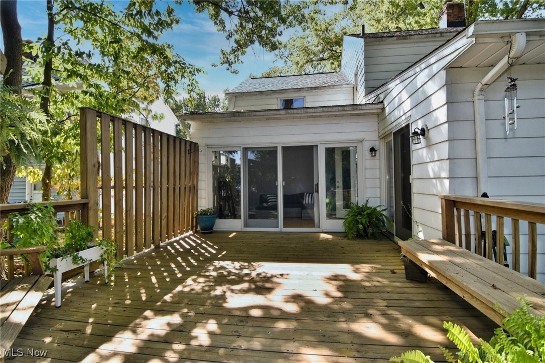 3679 Fenley Road Cleveland Heights, OH 44121 - Photo 39 of 45 View of wooden terrace