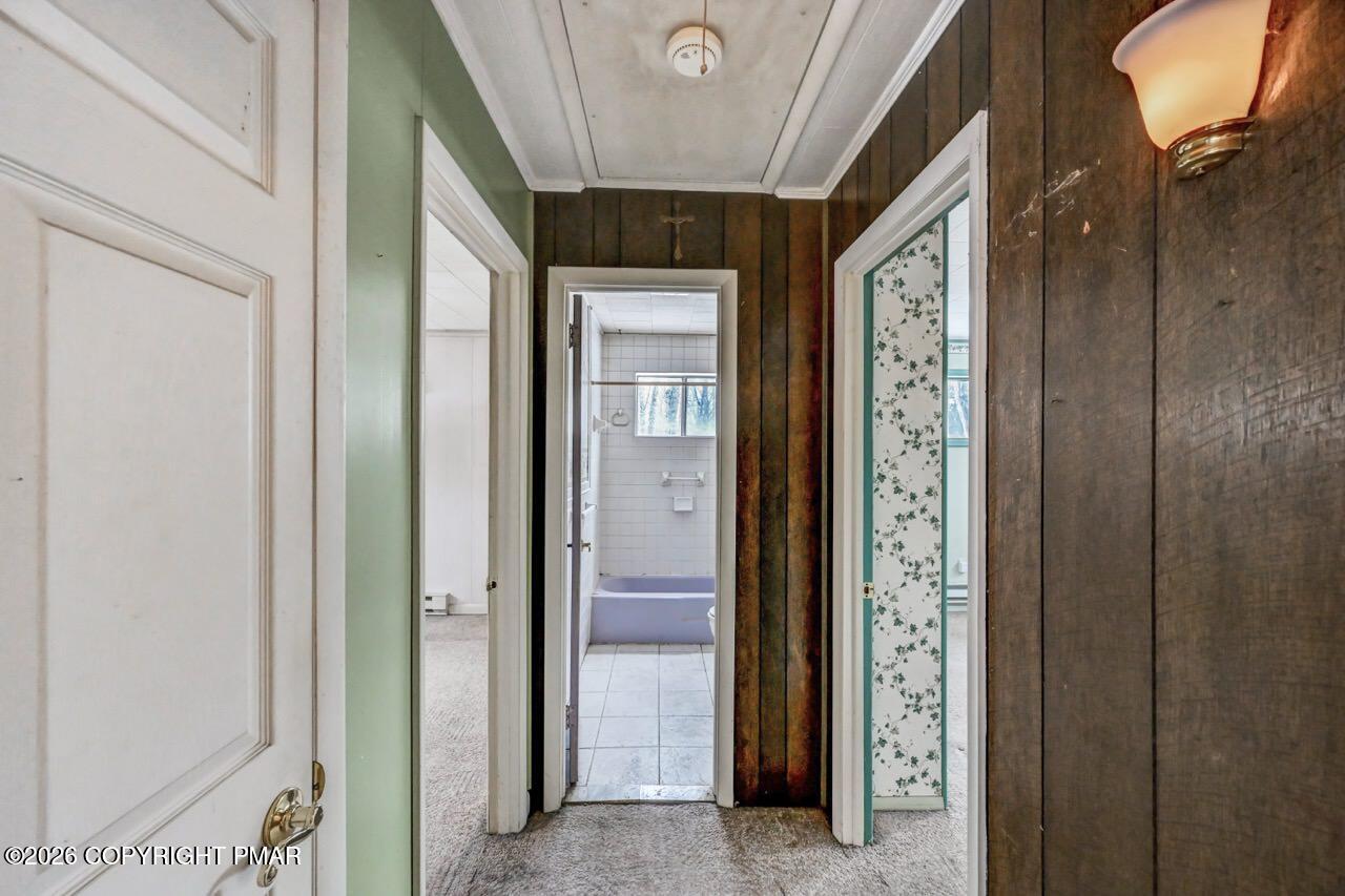 1912 Johns Road Effort, PA 18330 - Photo 25 of 46 Hall w/ Pull Down Attic Access