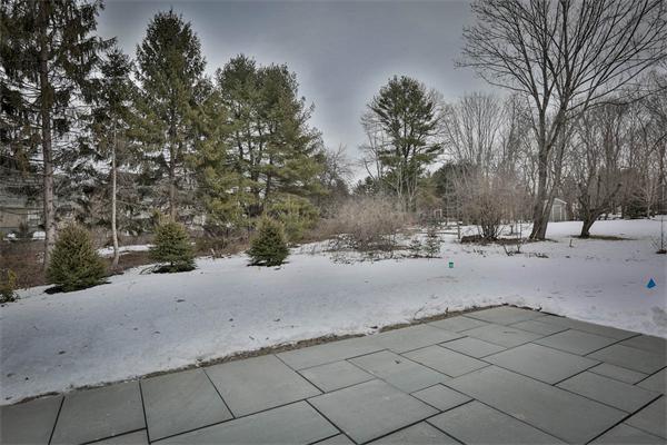 7 Davis Road Bedford, MA 01730 - Photo 30 of 30 a view of a yard with a snow