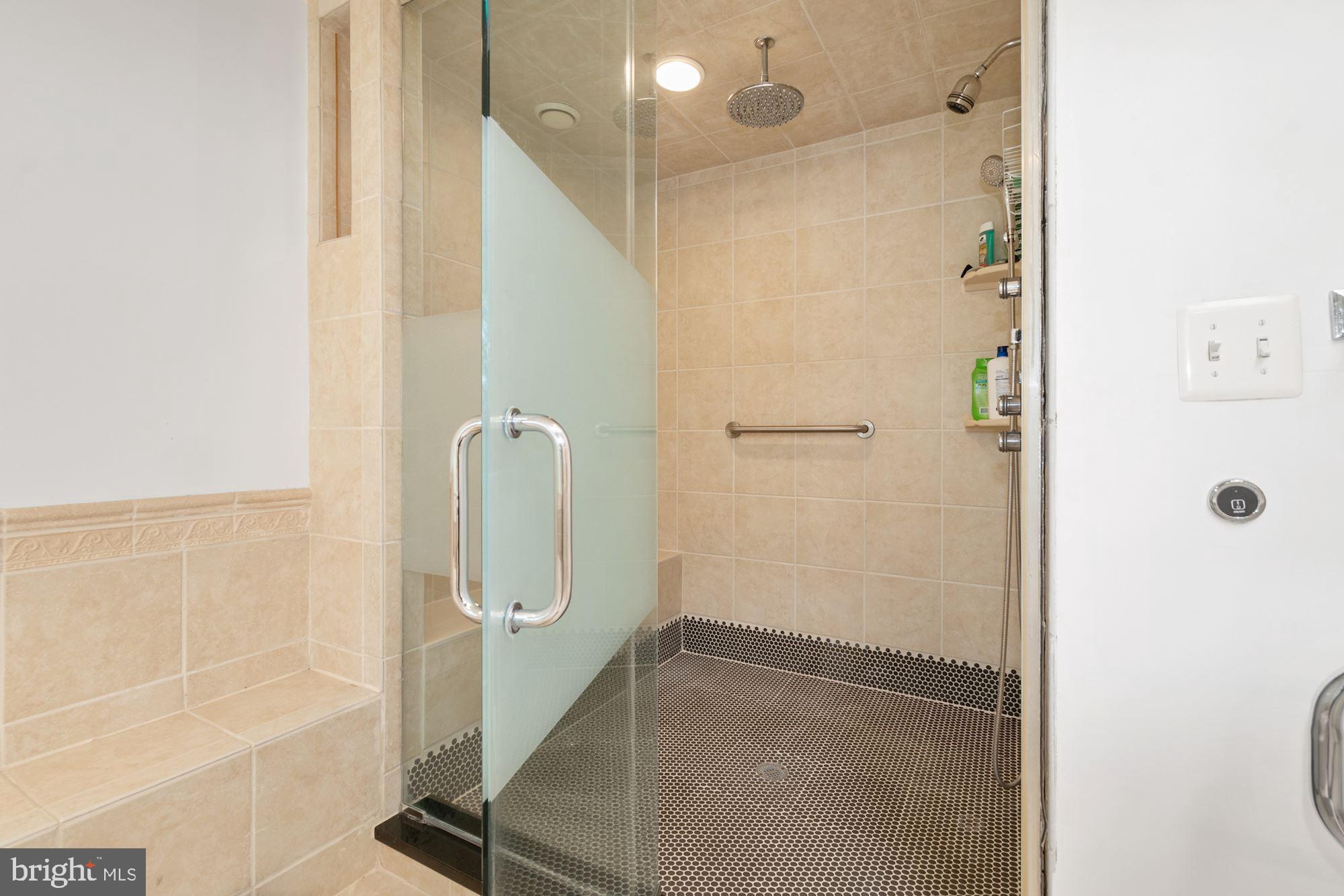 8309 Old Seven Locks Road Bethesda, MD 20817 - Photo 35 of 78 Primary Bath shower