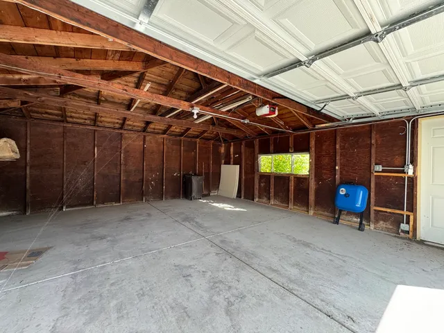 a view of a storage room