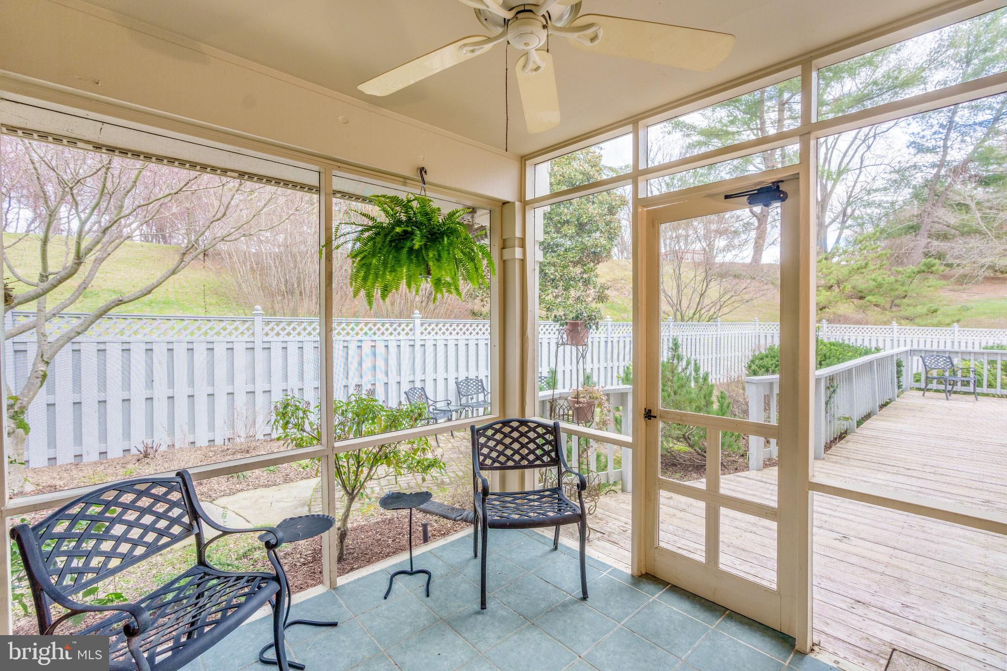 7 Brookland Ridge Road Lutherville-Timonium, MD 21093 - Photo 18 of 43 Screened-in porch off of kitchen
