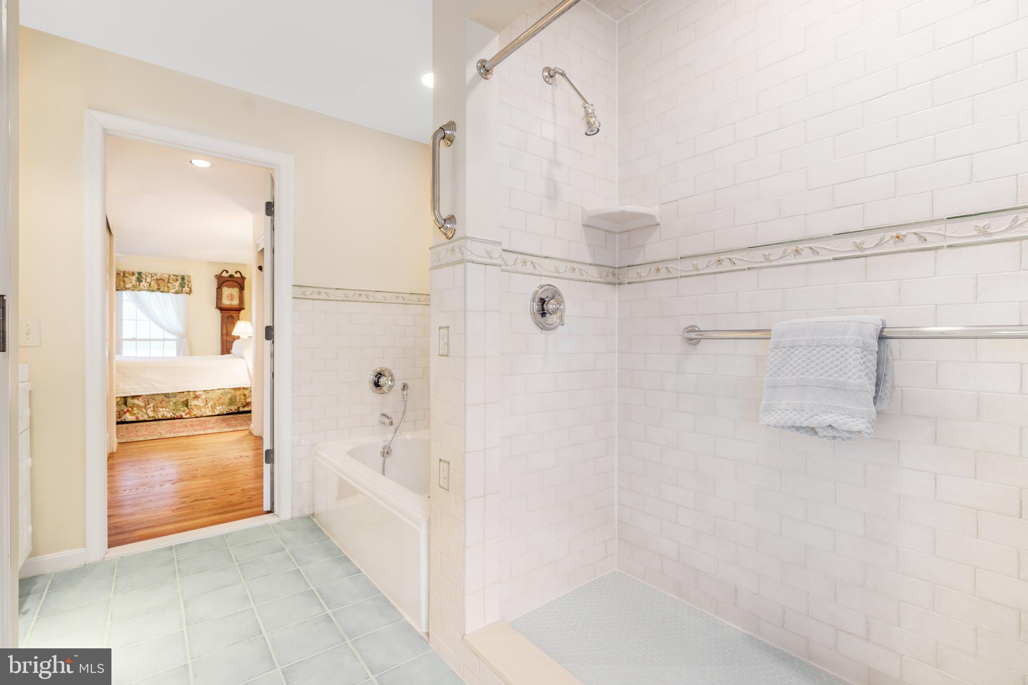 7 Brookland Ridge Road Lutherville-Timonium, MD 21093 - Photo 22 of 43 Primary Bath, Separate HUGE Shower and Tub
