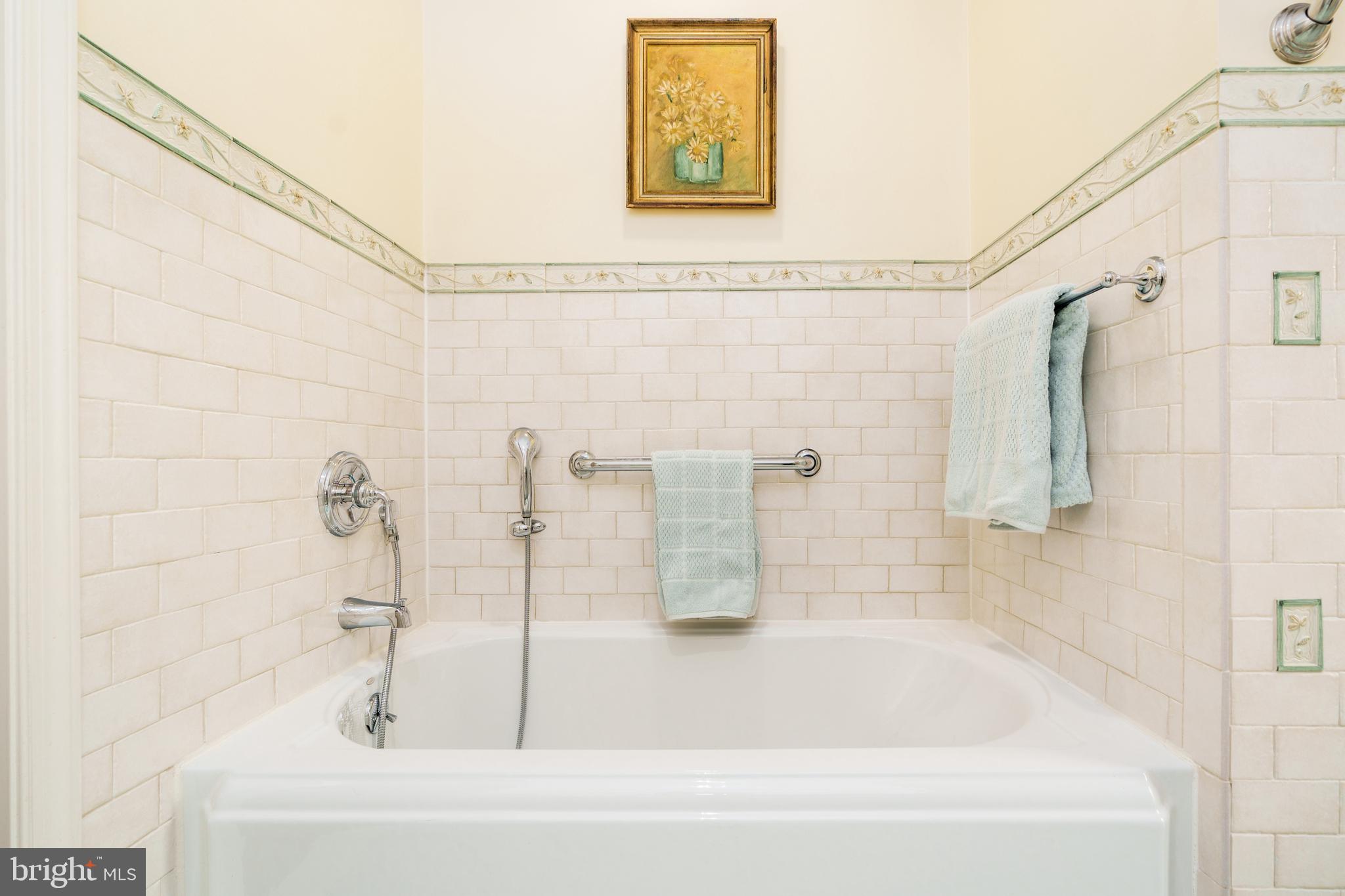 7 Brookland Ridge Road Lutherville-Timonium, MD 21093 - Photo 24 of 43 Beautifully appointed bath tub w/ spray nozzle