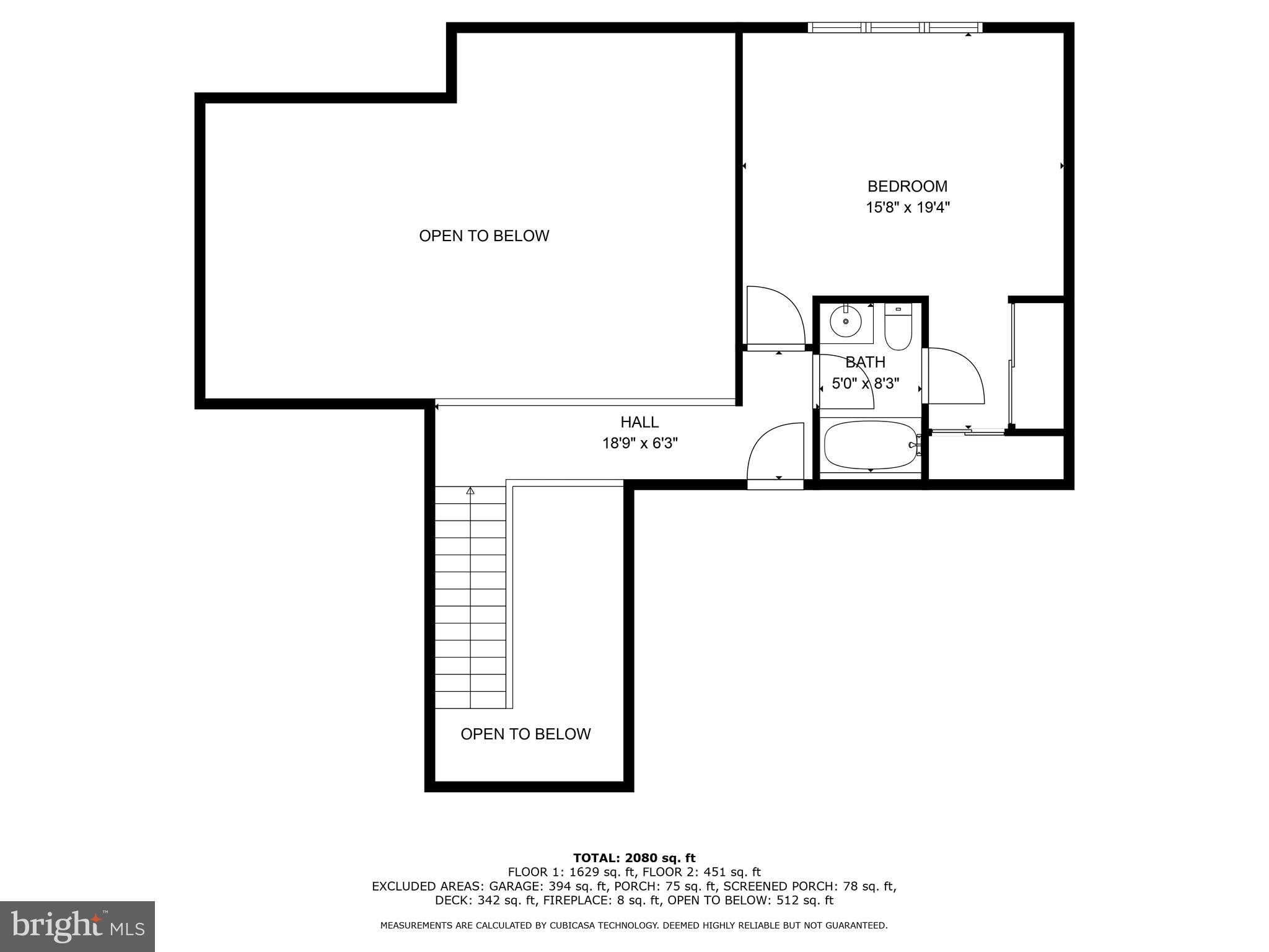 7 Brookland Ridge Road Lutherville-Timonium, MD 21093 - Photo 25 of 43 2nd Floor plan