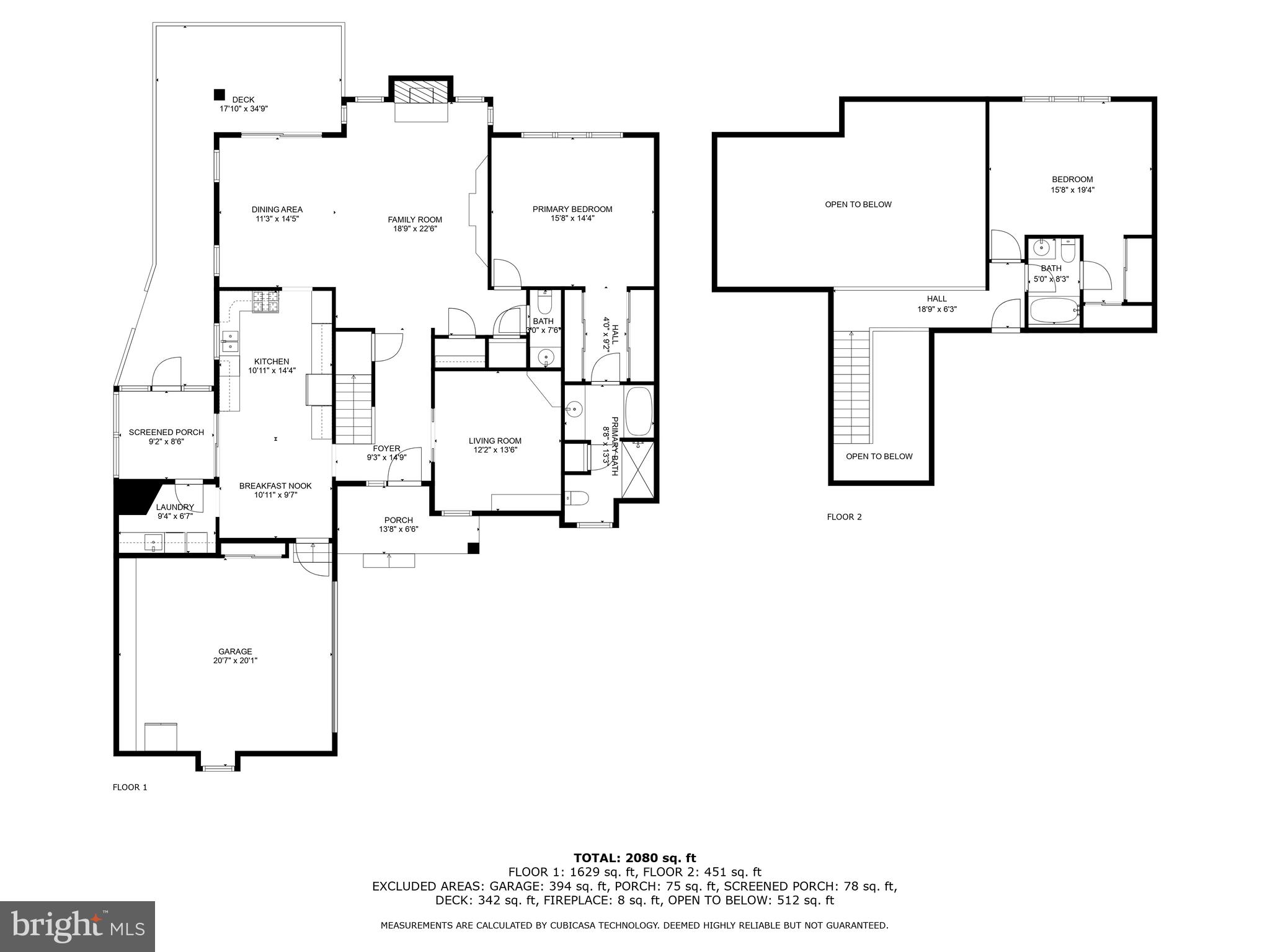 7 Brookland Ridge Road Lutherville-Timonium, MD 21093 - Photo 31 of 43 Floor Plans with dimensions.