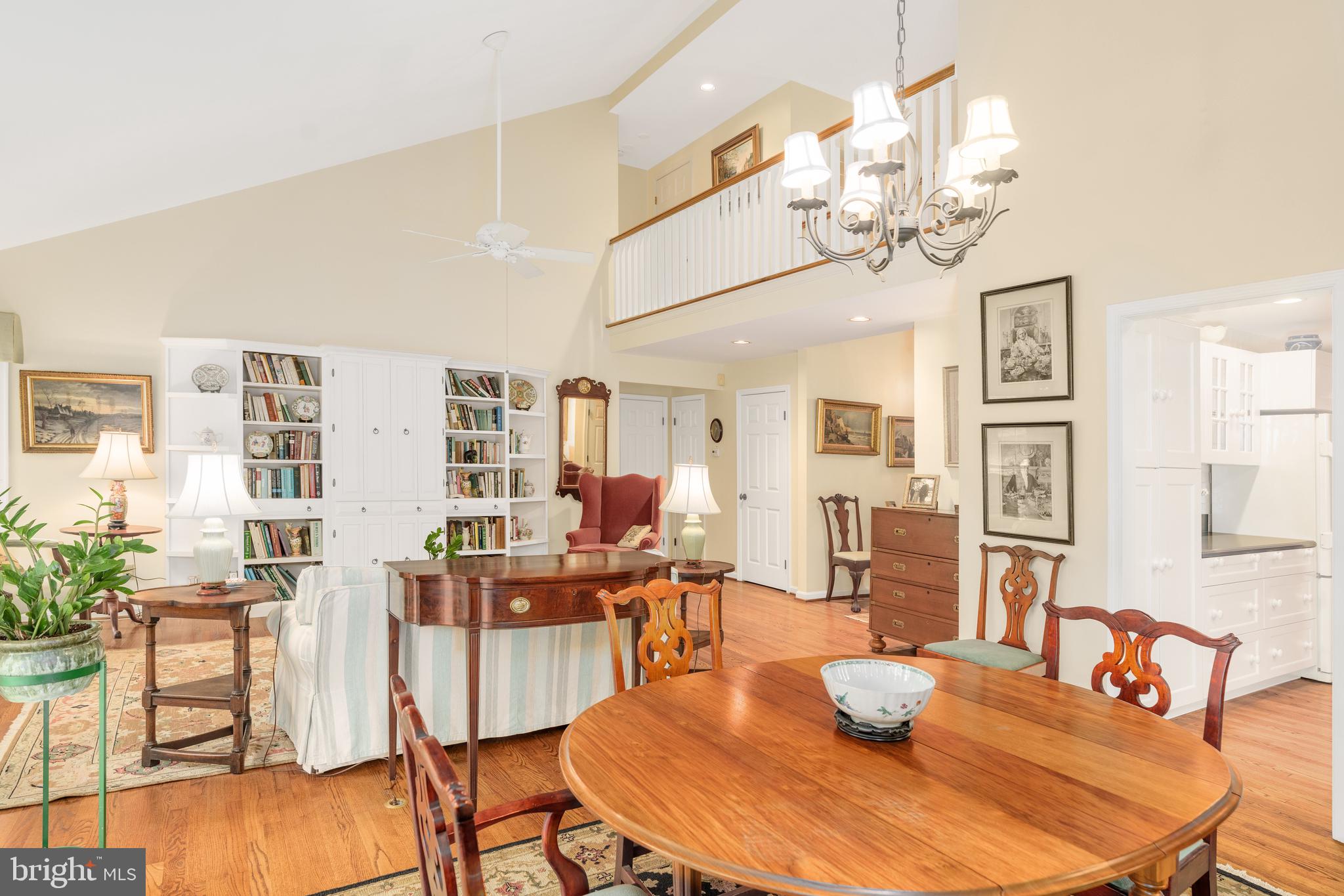 7 Brookland Ridge Road Lutherville-Timonium, MD 21093 - Photo 8 of 43 Dining Room opens to Living Room. Bright and Airy.