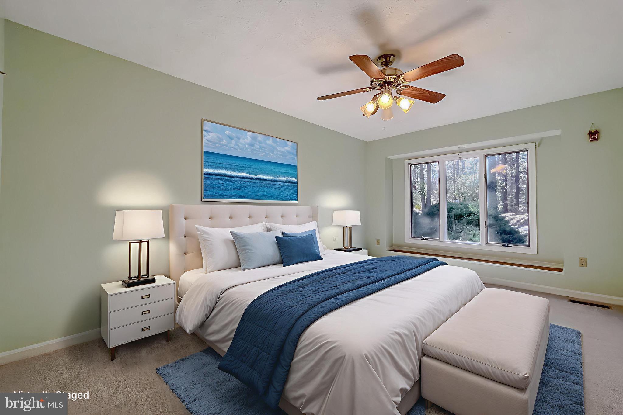 288 Elkins Lane Lusby, MD 20657 - Photo 68 of 73 a bedroom with a large bed and a window