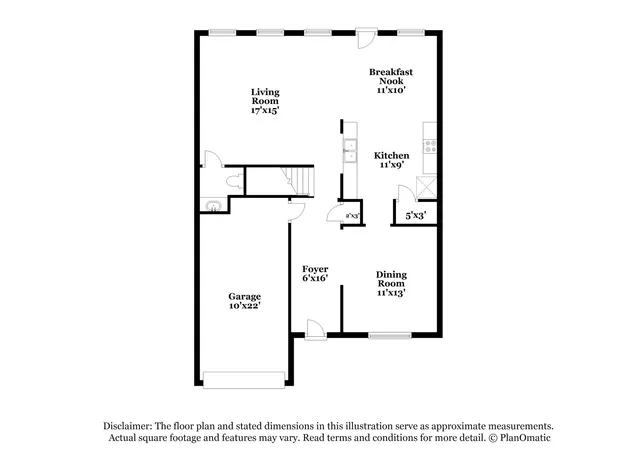 a picture of a room with a white wall and a refrigerator